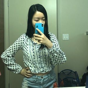 Hollister long sleeved tunic